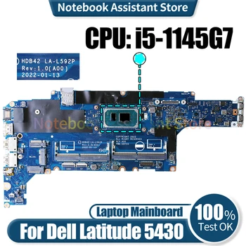 Pre Dell Latitude 5430 Notebook Doske LA-L592P 071H1D i5-1145G7 Notebook Doska