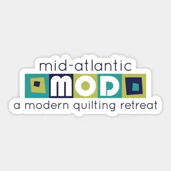 Midatlantic Mod Logo Svetlo Nálepka na Notebook Dekor Spálňa Auto Roztomilý Kreslený Umelecké Módne Verejného Kufor