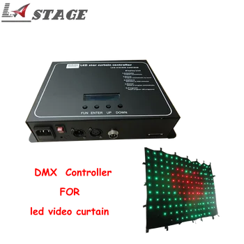 P18 Led Video Opony DMX Regulátor DJ Regulátor DMX Konzoly Pomocou SD Karty