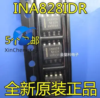 10pcs originálne nové INA828IDR INA828 SOP8 vysoko precízny nástroj zosilňovač