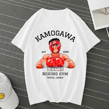 Topy Ženy 2023 Hajime Č Ippo Kamogawa Boxerskej Telocvični T Tričko pre Ženy Makunouchi Takamura KGB Oblečenie Y2k Streetwear Harajuku