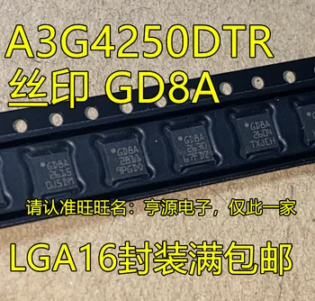 5 ks originál nových A3G4250DTR A3G4250 hodváb obrazovke GD8A LGA-16 snímanie gyroskop nástroj čip