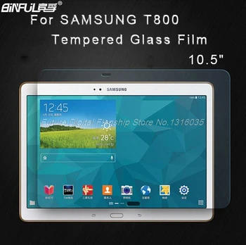  Premium 0,3 mm Tvrdené Sklo Screen Protector Samsung Galaxy Tab S 10.5 T800 T805 T807 tablet Anti-shatter Filmu