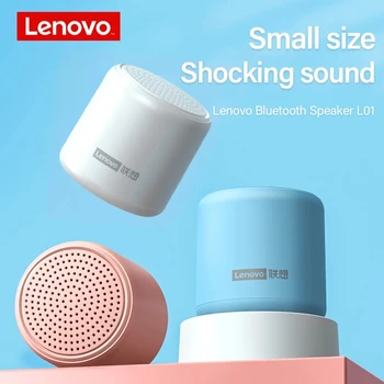 Lenovo L01 Prenosný Bluetooth Reproduktor Mini Vonkajší Reproduktor Bezdrôtový Stĺpec 3D Stereo Hudby priestorov ý zvuk Basov Ý Box farba