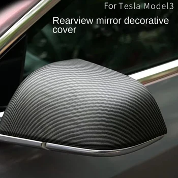 Spätné Zrkadlo Výbava Shell Pre Tesla 2021-2022 Model 3/Y Dvere, Bočné Spätné Zrkadlo Ochranný Kryt, Dekoračné Doplnky