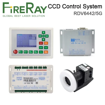 FireRay Ruida RDV6445G RDV6442G CCD Visual CO2 Laser Regulátor Systém Pre CO2 Laser Cutter Rytec Stroj