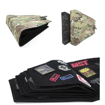 Taktická Výstroj Odznak Zbierka Kniha Album Multicam Black Lov Airsoftové Príslušenstvo Vojenské Vybavenie Na Vonkajšie WarGame