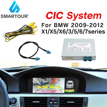 Smartour Pre BMW CIC 2009-2012 X1/X5/X6/3/5/6/7 Séria Mini Pôvodná Obrazovka Aktualizácie Systému Spätného Modul + Zadná Kamera
