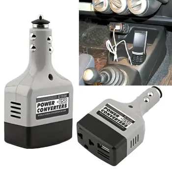 Auto Mobile Menič Adaptér USB Auto Auto Power Converter Nabíjačky sa Používa na Všetky Mobilný Telefón, Univerzálny 12V/24V Na 220v