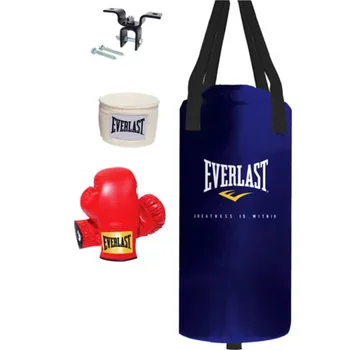 Everlast Mládež 25 lb Ťažký Vak, Starter Kit boxing zariadenia boxing zariadenia