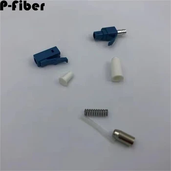 1000pcs LC krátka zavádzania konektor kits 2.0 mm sm/mm/apc pre optické vlákna patch kábel pigtail ftth konektor časti