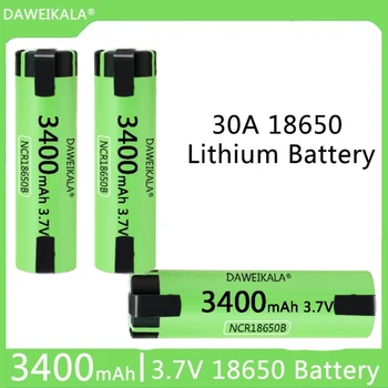 Nové originálne batérie 18650 nabíjateľná batéria 3,7 V 30A Vypúšťanie 18650 batérie 12V 24V 36V 48V sady Batérií DIY Nikel