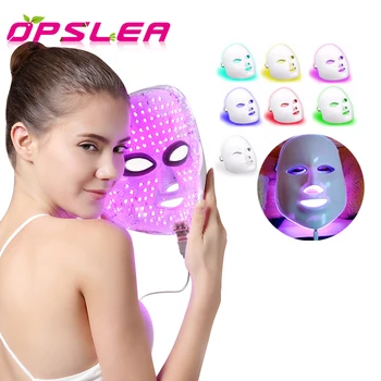 7Color LED Farebné Pleťové Masky Domácnosti Odstránenie Akné Známky Starostlivosti o Pleť Fotón Omladenie Krásy Nástroj Krásy Proti Vráskam