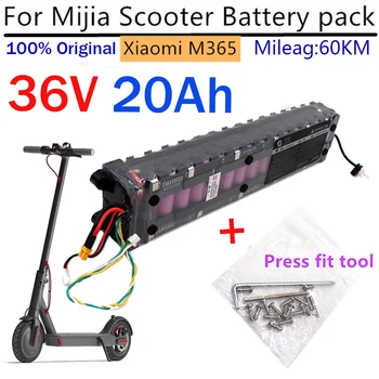 36V 20Ah lítia 18650 batériu 10S3P 250W~600W , vhodné pre Mijia elektrický skúter m365 špeciálne batérie