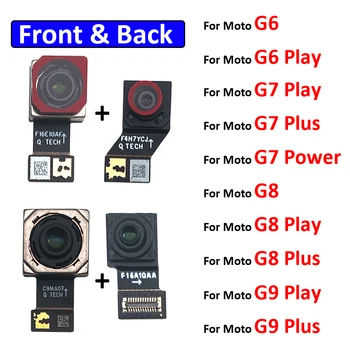 Pôvodný Pre Motorola Moto G6 G7 G8 G9 Hrať Plus Energie Predná Kamera Flex So Zadným Zadným Fotoaparátom Modul Flex Kábel