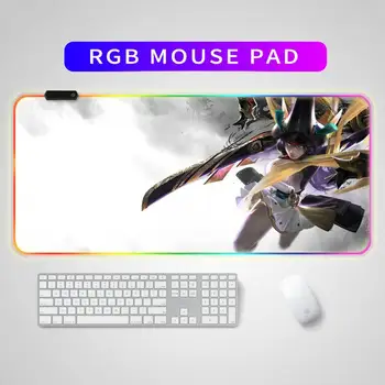 Nové bojových umení hra Naraka čepeľ hry myš anime RGB podložka pod myš hráč klávesnica podložka pod myš s LED notebook mouse pad LOL