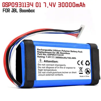e Marke Neue 30000mAh GSP0931134 01 Batterie für JBL Boombox Hráč Lautsprecher Batterie Batterie Sledovania anzahl