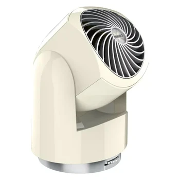 V10 Osobné Vzduchu Obehové Oscilačný Ventilátor, Vintage White