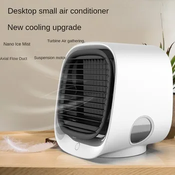 Nové Vodné Chladenie Ventilátorom, Mini Domov Ploche Prenosné Klimatizácie Ventilátor Módne Malé USB, klimatizácia