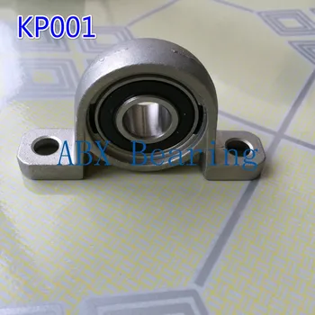KP001 vankúš blok guľkové ložisko 12 mm Zliatiny Zinku Miniatúrne Ložiská