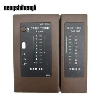 Nengshihengli POE 220v RJ45 RJ11 Cat5 Cat6 LAN, USB Powered Kábel Siete Drôt Telefónnej Linky Detektor Sieťového Kábla Tester