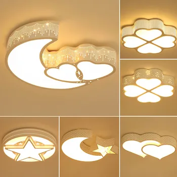 LED Stropné svietidlo okrúhle Spálňa Svetlo detskej Izbe Svetlo Diaľkové Ovládanie Atmosféru Lampa v Obývacej Izbe, Izba Svetlá