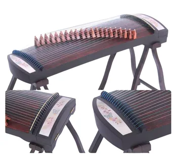 Guzheng 1M Lotus vzor Čínsky strunové nástroje