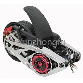 72V Vysoký Výkon 2000w 3000w Mid-montáž Rýchlosť Konverzie Full Kit QS Motocykel Elektrické Prevod Súpravy