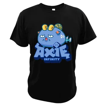 Axie Infinity Klasické T-tričko Legrační Nové Blockchain Hra Mail Tee Pohode Homme Lete Mäkké 100% Bavlny, Hore EÚ Veľkosť