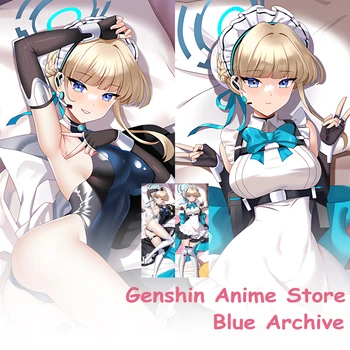 Modrá Archív Telo Vankúš Dakimakura Anime Sexy Dievča Vankúš Hodiť Vankúš Objímanie Posteľ Dekor Otaku Darček