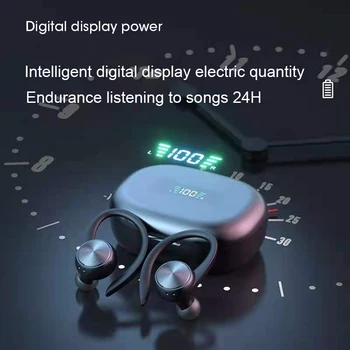 2022 Nové Bluetooth Bezdrôtové Slúchadlá IPX5 Nepremokavé Športové Ucho Háčiky Slúchadlá TWS HiFi Stereo Hudobné Slúchadlá Airdots S Mic