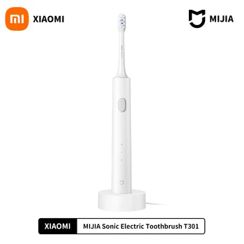 2022 XIAO MIJIA T301 Sonická Elektrická zubná Kefka Prenosné Zuby Vibrátor Bezdrôtový Ultrazvukové Whitening Ústna Hygiena Cleaner IPX8