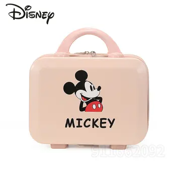 Disney Mickey Nové Žien Prenosné puzdro, Luxusné Značky Cestovné Skladovanie make-up Taška Pôvodné Veľkú Kapacitu Mini make-up Prípade