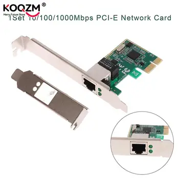 1000Mbps Gigabit Ethernet PCI Express PCI-E Sieťová Karta 10/100/1000M, RJ-45 RJ45 LAN Adaptér Converter Radič Siete